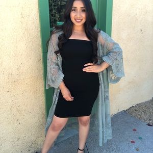 ‼️JUST ARRIVED‼️CROCHET LACE MIDI DUSTER CARDIGAN